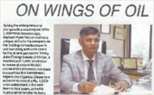 On Wings of Oil Rigs